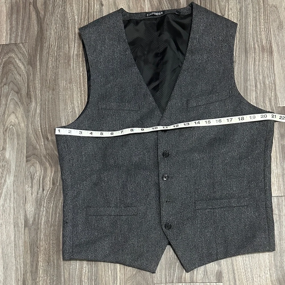 Express Gray Men's Vest